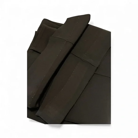 Milly Wide Leg Black Dress Pants 4 Made in USA Italian Fabric Career 30" Inseam - Picture 13 of 15